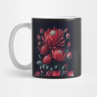 King Protea Flower | South Africa National Flower | National Sport Symbol Mug